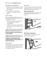 Preview for 60 page of Electrolux EOK76030 User Manual