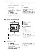 Предварительный просмотр 6 страницы Electrolux EOL5821 User Manual