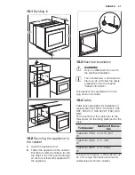 Предварительный просмотр 31 страницы Electrolux EOL5821 User Manual