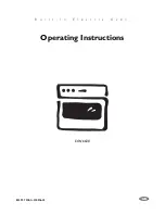 Preview for 1 page of Electrolux EON 6630 Operating Instructions Manual