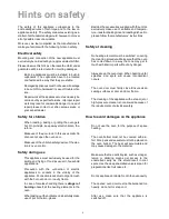 Preview for 4 page of Electrolux EON 946 Instruction And Installation Manual