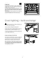 Preview for 24 page of Electrolux EON 946 Instruction And Installation Manual