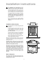 Preview for 33 page of Electrolux EON 946 Instruction And Installation Manual