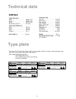 Preview for 36 page of Electrolux EON 946 Instruction And Installation Manual