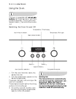 Preview for 14 page of Electrolux EON32000 User Manual