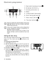 Предварительный просмотр 9 страницы Electrolux EON33000X Instruction Booklet