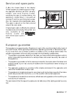 Preview for 26 page of Electrolux EON33000X Instruction Booklet