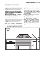 Предварительный просмотр 57 страницы Electrolux EON42100 User Manual