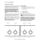 Preview for 12 page of Electrolux EON63100 User Manual