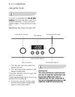 Preview for 14 page of Electrolux EON63100 User Manual