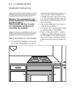 Preview for 62 page of Electrolux EON63100 User Manual