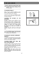 Предварительный просмотр 24 страницы Electrolux EOU 6365 User Manual