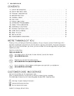 Preview for 2 page of Electrolux EOV5821 User Manual