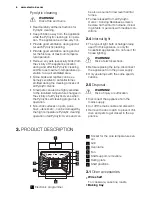 Preview for 6 page of Electrolux EOV5821 User Manual