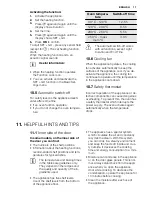 Preview for 17 page of Electrolux EOV5821 User Manual