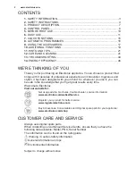 Preview for 2 page of Electrolux EOY5851FAX User Manual