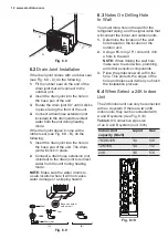 Предварительный просмотр 12 страницы Electrolux EPF18V1O8 Installation Manual