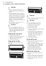 Preview for 12 page of Electrolux EPH09MLIW User Manual