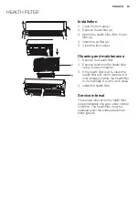 Preview for 25 page of Electrolux EPH09MLIW User Manual