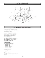 Предварительный просмотр 4 страницы Electrolux EPHOOD Instruction Book