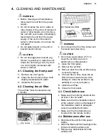 Preview for 11 page of Electrolux EPI09LEIW User Manual