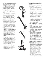 Preview for 8 page of Electrolux Epic 6500 SR Owner'S Manual