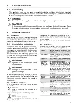 Preview for 7 page of Electrolux EPPWA060 Installation And Operating Manual