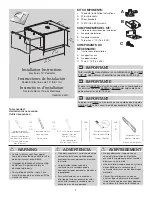 Preview for 1 page of Electrolux EPWD15MB Installation Instructions Manual