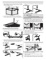 Предварительный просмотр 3 страницы Electrolux EPWD15MB Installation Instructions Manual