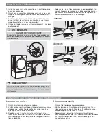Preview for 7 page of Electrolux EPWD15T Installation Instructions Manual