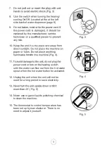 Предварительный просмотр 6 страницы Electrolux EQALF01TXST User Manual