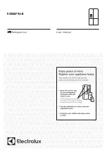 Preview for 1 page of Electrolux EQE6879A-B User Manual