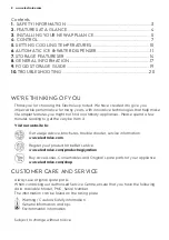 Preview for 2 page of Electrolux EQE6879A-B User Manual