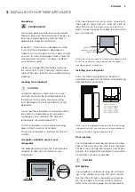 Preview for 5 page of Electrolux EQE6879A-B User Manual