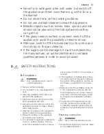 Preview for 25 page of Electrolux EQLP4520IK Manual