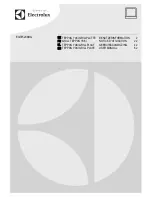 Preview for 1 page of Electrolux EQT4520BOG User Manual