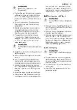 Preview for 61 page of Electrolux EQWP4510IK Manual