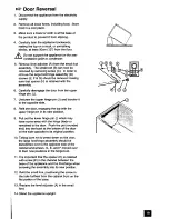 Предварительный просмотр 19 страницы Electrolux ER 1148T Installation And Instruction Manual