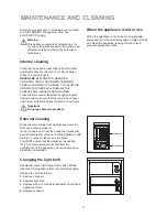 Предварительный просмотр 9 страницы Electrolux ER 1627T Instruction Booklet