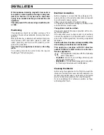 Preview for 4 page of Electrolux ER 1721 U Installation And Instruction Manual