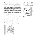 Предварительный просмотр 12 страницы Electrolux ER 1824 D Instruction Booklet