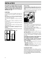 Предварительный просмотр 4 страницы Electrolux ER 2521 B Installation And Instruction Manual