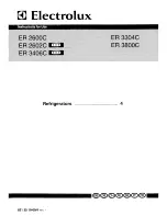 Electrolux ER 2600C Instructions For Use Manual предпросмотр