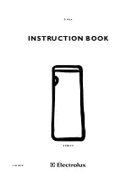 Electrolux ER 2620 C Instruction Book preview