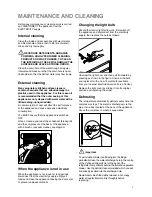 Предварительный просмотр 7 страницы Electrolux ER 2620 C Instruction Book