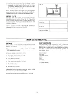 Preview for 16 page of Electrolux ER 2654B Installation And Instruction Manual