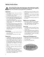 Preview for 3 page of Electrolux ER 2866 BN Instruction Booklet