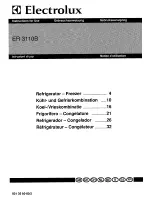 Preview for 1 page of Electrolux ER 3110B Instructions For Use Manual