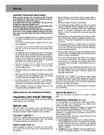 Preview for 2 page of Electrolux ER 3110B Instructions For Use Manual