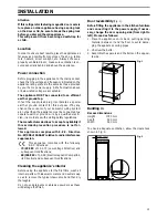 Preview for 4 page of Electrolux ER 3136I Installation And Instruction Manual